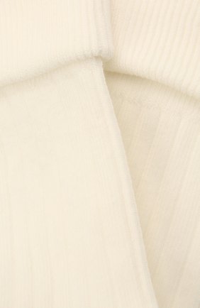 Детские хлопковые носки BONPOINT белого цвета, арт. PEBGICOTFIF(002)_824322 | Фото 2 (Материал: Хлопок, Текстиль)