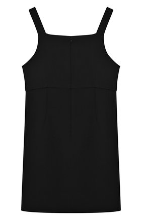 Детское сарафан DOLCE & GABBANA черного цвета по цене 33700 руб., арт. L52DH5/G7BGH/8-14 | Фото 2 Детское сарафан DOLCE & GABBANA черного цвета, арт. L52DH5/G7BGH/8-14 | Фото 2 (Материал внешний: Синтетический материал, Вискоза; Материал подклада: Вискоза; Рукава: Без рукавов; Девочки Кросс-КТ: Сарафан-одежда; Ростовка одежда: 10 - 11 лет | 140 - 146см, 12 лет | 152 см, 8 лет | 128 см)