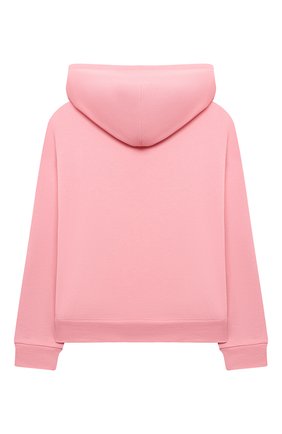 Детский хлопковая толстовка DOLCE & GABBANA розового цвета по цене 18350 руб., арт. L5JW4U/G7BDM/2-6 | Фото 2 Детский хлопковая толстовка DOLCE & GABBANA розового цвета, арт. L5JW4U/G7BDM/2-6 | Фото 2 (Рукава: Длинные; Материал внешний: Хлопок; Девочки Кросс-КТ: Толстовка-одежда; Ростовка одежда: 2 года | 92 см, 3 года | 98 см, 4 года | 104 см, 5 лет | 110 см, 6 лет | 116 см)