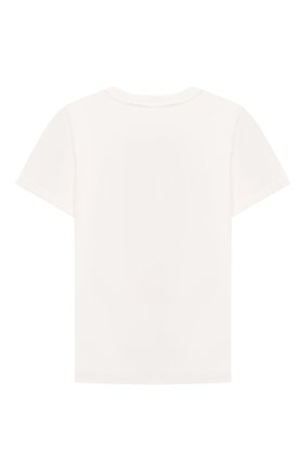 Детская хлопковая футболка STELLA MCCARTNEY белого цвета по цене 3915 руб., арт. 603419/SRJE7 | Фото 2 Детская хлопковая футболка STELLA MCCARTNEY белого цвета, арт. 603419/SRJE7 | Фото 2