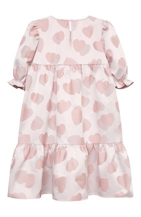 Детское хлопковое платье STELLA MCCARTNEY светло-розового цвета по цене 12250 руб., арт. 603314/SRK91 | Фото 2 Детское хлопковое платье STELLA MCCARTNEY светло-розового цвета, арт. 603314/SRK91 | Фото 2 (Материал внешний: Хлопок, Синтетический материал; Девочки Кросс-КТ: Платье-одежда; Случай: Повседневный; Рукава: 3/4; Ростовка одежда: 9 лет | 134 см, 12 лет | 152 см, 13 - 15 лет | 158 см, 16 лет | 164 см, 18 мес | 86 см, 2 года | 92 см, 3 года | 98 см, 4 года | 104 см, 5 лет | 110 см, 7 лет | 122 см)
