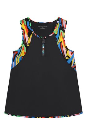 Детский топ STELLA MCCARTNEY черного цвета по цене 4595 руб., арт. 603247/SRK47 | Фото 1 Детский топ STELLA MCCARTNEY черного цвета, арт. 603247/SRK47 | Фото 1 (Материал внешний: Синтетический материал; Девочки Кросс-КТ: Топ-спорт; Рукава: Без рукавов; Ростовка одежда: 9 лет | 134 см, 12 лет | 152 см, 13 - 15 лет | 158 см, 16 лет | 164 см, 4 года | 104 см, 5 лет | 110 см, 7 лет | 122 см)