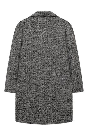 Детское однобортное пальто MSGM KIDS черно-белого цвета по цене 26100 руб., арт. MS027775 | Фото 2 Детское однобортное пальто MSGM KIDS черно-белого цвета, арт. MS027775 | Фото 2 (Материал подклада: Синтетический материал; Рукава: Длинные; Материал внешний: Синтетический материал; Стили: Классический; Кросс-КТ: Сезон: демисезон; Ростовка одежда: 10 - 11 лет | 140 - 146см, 12 лет | 152 см, 13 - 15 лет | 158 см, 8 лет | 128 см)