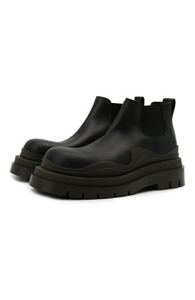 Мужские кожаные челси tire BOTTEGA VENETA черного цвета по цене 76800 руб., арт. 630281/VBS50 | Фото 1 Мужские кожаные челси tire BOTTEGA VENETA черного цвета, арт. 630281/VBS50 | Фото 1 (Материал внутренний: Натуральная кожа; Мужское Кросс-КТ: Сапоги-обувь, Челси-обувь; Каблук высота: Высокий; Подошва: Массивная)