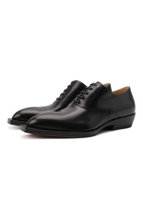 Мужские кожаные оксфорды chisel BOTTEGA VENETA черного цвета по цене 68200 руб., арт. 667082/V10T0 | Фото 1 Мужские кожаные оксфорды chisel BOTTEGA VENETA черного цвета, арт. 667082/V10T0 | Фото 1 (Материал внутренний: Натуральная кожа; Стили: Классический)