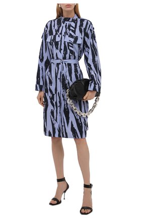 Женское хлопковое платье KENZO синего цвета по цене 45150 руб., арт. FB62R00489R2 | Фото 2 Женское хлопковое платье KENZO синего цвета, арт. FB62R00489R2 | Фото 2
