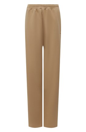 Женские хлопковые брюки BALENCIAGA бежевого цвета по цене 72250 руб., арт. 674594/TKVB5 | Фото 1