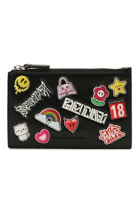 Женский кожаный футляр для кредитных карт BALENCIAGA черного цвета по цене 21200 руб., арт. 664044/12U53 | Фото 1 Женский кожаный футляр для кредитных карт BALENCIAGA черного цвета, арт. 664044/12U53 | Фото 1