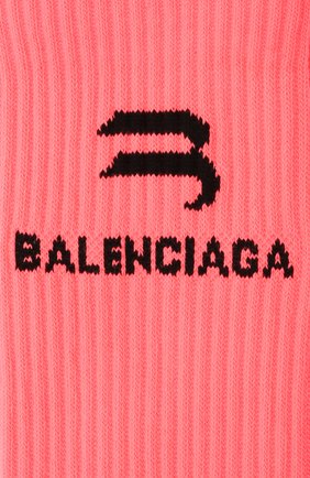 Женские носки BALENCIAGA розового цвета по цене 7995 руб., арт. 659278/3A8B4 | Фото 2 Женские носки BALENCIAGA розового цвета, арт. 659278/3A8B4 | Фото 2