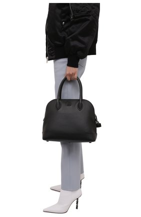 Женская сумка ville BALENCIAGA черного цвета по цене 146000 руб., арт. 645011/1Y517 | Фото 2 Женская сумка ville BALENCIAGA черного цвета, арт. 645011/1Y517 | Фото 2 (Материал: Натуральная кожа; Ремень/цепочка: На ремешке; Размер: medium; Сумки-технические: Сумки top-handle, Сумки через плечо)