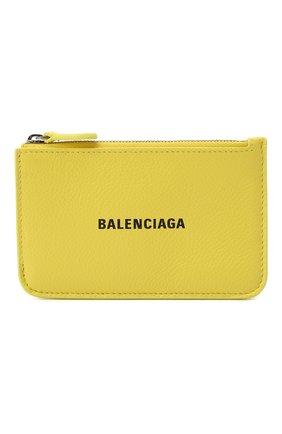 Женский кожаный футляр для кредитных карт BALENCIAGA желтого цвета по цене 18450 руб., арт. 637130/1IZI3 | Фото 1 Женский кожаный футляр для кредитных карт BALENCIAGA желтого цвета, арт. 637130/1IZI3 | Фото 1