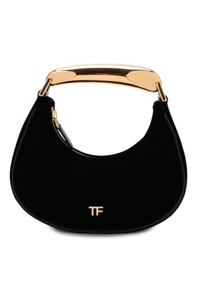 Женская сумка bianca mini TOM FORD черного цвета по цене 173000 руб., арт. L1470T-TVE005 | Фото 1 Женская сумка bianca mini TOM FORD черного цвета, арт. L1470T-TVE005 | Фото 1 (Размер: mini; Материал: Текстиль; Сумки-технические: Сумки top-handle, Сумки через плечо)