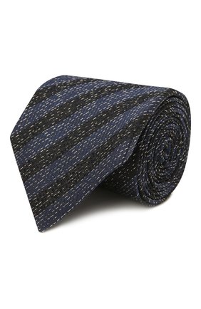 Мужской шелковый галстук ERMENEGILDO ZEGNA темно-синего цвета по цене 19650 руб., арт. Z2D25T/1UM | Фото 1 Мужской шелковый галстук ERMENEGILDO ZEGNA темно-синего цвета, арт. Z2D25T/1UM | Фото 1 (Материал: Шелк, Текстиль; Принт: С принтом)