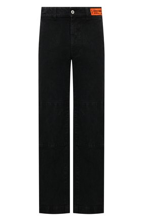 Мужские джинсы HERON PRESTON черного цвета по цене 32600 руб., арт. HMCG009F21FAB0011000 | Фото 1 Мужские джинсы HERON PRESTON черного цвета, арт. HMCG009F21FAB0011000 | Фото 1