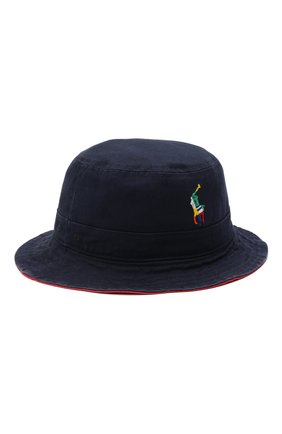 Детская двусторонняя панама POLO RALPH LAUREN разноцветного цвета по цене 3350 руб., арт. 321844894 | Фото 1 Детская двусторонняя панама POLO RALPH LAUREN разноцветного цвета, арт. 321844894 | Фото 1 (Материал: Текстиль, Хлопок)
