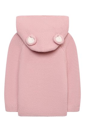 Детский хлопковый кардиган STELLA MCCARTNEY светло-розового цвета по цене 6995 руб., арт. 603523/SRM10 | Фото 2 Детский хлопковый кардиган STELLA MCCARTNEY светло-розового цвета, арт. 603523/SRM10 | Фото 2