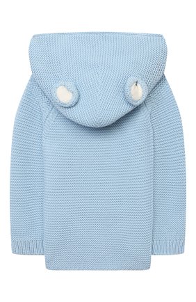 Детский хлопковый кардиган STELLA MCCARTNEY голубого цвета по цене 6995 руб., арт. 603476/SRM10 | Фото 2 Детский хлопковый кардиган STELLA MCCARTNEY голубого цвета, арт. 603476/SRM10 | Фото 2
