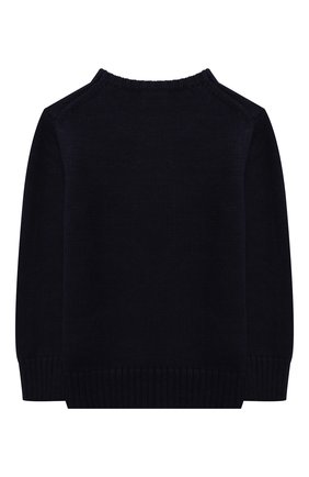 Детский хлопковый пуловер POLO RALPH LAUREN синего цвета по цене 14050 руб., арт. 321850996 | Фото 2 Детский хлопковый пуловер POLO RALPH LAUREN синего цвета, арт. 321850996 | Фото 2 (Материал внешний: Хлопок; Рукава: Длинные; Мальчики Кросс-КТ: Пуловер-одежда; Ростовка одежда: 18 мес | 86 см, 3 года | 98 см, 4 года | 104 см)