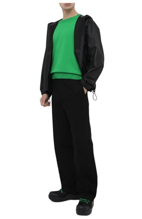 Мужские текстильные ботинки puddle bomber BOTTEGA VENETA черного цвета по цене 68200 руб., арт. 667064/VBSD7 | Фото 2 Мужские текстильные ботинки puddle bomber BOTTEGA VENETA черного цвета, арт. 667064/VBSD7 | Фото 2