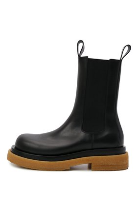Мужские кожаные челси lug BOTTEGA VENETA черного цвета, арт. 668370/VBS50 | Фото 4 (Каблук высота: Высокий; Материал внешний: Кожа; Материал внутренний: Натуральная кожа; Материал утеплителя: Без утеплителя; Подошва: Массивная; Мужское Кросс-КТ: Сапоги-обувь, Челси-обувь)