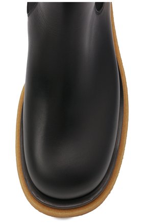 Мужские кожаные челси lug BOTTEGA VENETA черного цвета, арт. 668370/VBS50 | Фото 6 (Каблук высота: Высокий; Материал внешний: Кожа; Материал внутренний: Натуральная кожа; Материал утеплителя: Без утеплителя; Подошва: Массивная; Мужское Кросс-КТ: Сапоги-обувь, Челси-обувь)