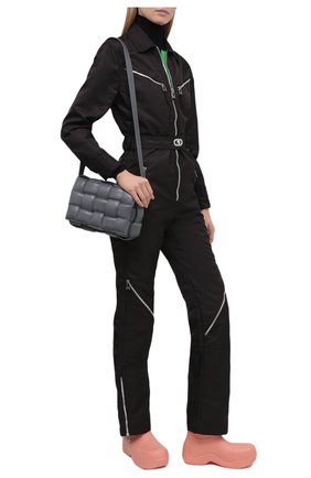 Женские сапоги bv puddle BOTTEGA VENETA розового цвета по цене 42650 руб., арт. 640045/V00P0 | Фото 2 Женские сапоги bv puddle BOTTEGA VENETA розового цвета, арт. 640045/V00P0 | Фото 2 (Материал внутренний: Натуральная кожа, Текстиль; Подошва: Платформа; Каблук тип: Устойчивый; Материал внешний: Резина; Каблук высота: Средний; Материал утеплителя: Без утеплителя)