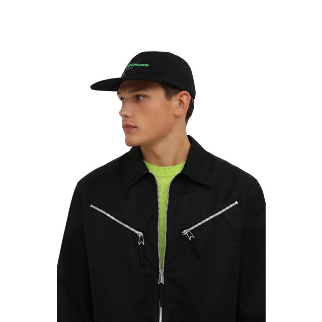 фото Хлопковая бейсболка off-white