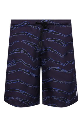 Мужские плавки-шорты MARCELO BURLON темно-синего цвета по цене 22050 руб., арт. CMFA007F21FAB002 | Фото 1 Мужские плавки-шорты MARCELO BURLON темно-синего цвета, арт. CMFA007F21FAB002 | Фото 1 (Материал внешний: Синтетический материал; Материал подклада: Синтетический материал; Принт: С принтом; Мужское Кросс-КТ: плавки-шорты)