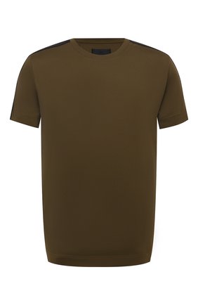 Мужская хлопковая футболка GIVENCHY хаки цвета по цене 37350 руб., арт. BM714Q3Y6B | Фото 1 Мужская хлопковая футболка GIVENCHY хаки цвета, арт. BM714Q3Y6B | Фото 1