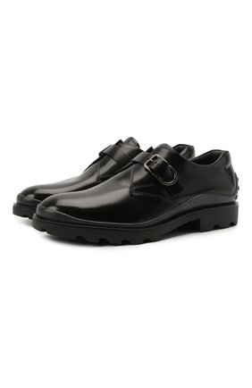 Мужские кожаные монки TOD’S черного цвета по цене 58300 руб., арт. XXM04E00TN0LYG | Фото 1 Мужские кожаные монки TOD’S черного цвета, арт. XXM04E00TN0LYG | Фото 1