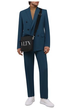 Мужские кожаные кеды LANVIN белого цвета по цене 59400 руб., арт. FM-SKLS00-NAPA-A21 | Фото 2 Мужские кожаные кеды LANVIN белого цвета, арт. FM-SKLS00-NAPA-A21 | Фото 2 (Материал внутренний: Натуральная кожа; Подошва: Массивная; Материал внешний: Кожа; Материал утеплителя: Без утеплителя; Стили: Классический)