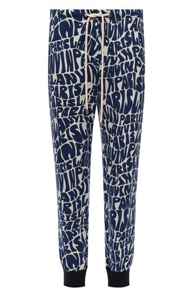 Мужские хлопковые джоггеры LANVIN синего цвета по цене 45700 руб., арт. RM-TR0041-J064-A21 | Фото 1 Мужские хлопковые джоггеры LANVIN синего цвета, арт. RM-TR0041-J064-A21 | Фото 1