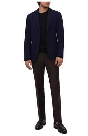 Мужской шерстяной пиджак CANALI синего цвета по цене 92900 руб., арт. J0147/JJ02177 | Фото 2 Мужской шерстяной пиджак CANALI синего цвета, арт. J0147/JJ02177 | Фото 2 (Материал внешний: Шерсть; Длина (для топов): Стандартные; Рукава: Длинные; 1-2-бортные: Однобортные; Случай: Коктейльный; Пиджаки М: Приталенный)