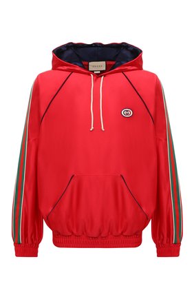 Мужской худи GUCCI красного цвета по цене 99500 руб., арт. 653373/XJDI9 | Фото 1 Мужской худи GUCCI красного цвета, арт. 653373/XJDI9 | Фото 1