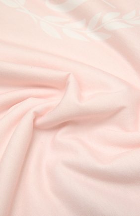 Детского хлопковое одеяло DOLCE & GABBANA светло-розового цвета, арт. LNJA83/G7VVE | Фото 2 (Материал: Хлопок, Текстиль)