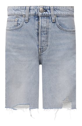 Женские джинсовые шорты RAG&BONE голубого цвета по цене 26250 руб., арт. WDD21P1908B1MH | Фото 1 Женские джинсовые шорты RAG&BONE голубого цвета, арт. WDD21P1908B1MH | Фото 1