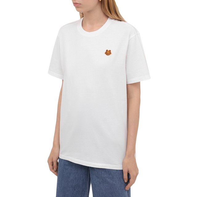 фото Хлопковая футболка kenzo