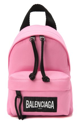 Женский рюкзак explorer BALENCIAGA розового цвета по цене 53850 руб., арт. 656060/2JMRX | Фото 1 Женский рюкзак explorer BALENCIAGA розового цвета, арт. 656060/2JMRX | Фото 1 (Материал: Текстиль; Стили: Спорт; Ремень/цепочка: На ремешке; Размер: mini)