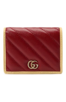 Женские портмоне gg marmont GUCCI бордового цвета по цене 37700 руб., арт. 573811/1X5DG | Фото 1 Женские портмоне gg marmont GUCCI бордового цвета, арт. 573811/1X5DG | Фото 1 (Кросс-КТ: другое)