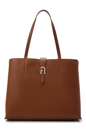 Женская сумка-тоут sofia large FURLA коричневого цвета по цене 29500 руб., арт. BATUPRS/HSF000 | Фото 1 Женская сумка-тоут sofia large FURLA коричневого цвета, арт. BATUPRS/HSF000 | Фото 1