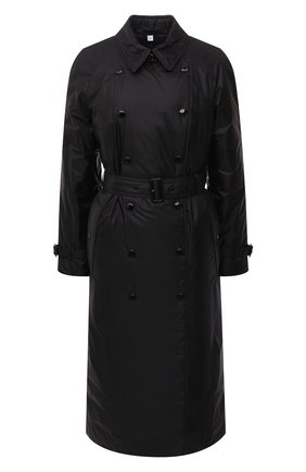 Женский пуховый тренч waterloo BURBERRY черного цвета по цене 138000 руб., арт. 8039379 | Фото 1 Женский пуховый тренч waterloo BURBERRY черного цвета, арт. 8039379 | Фото 1 (Материал утеплителя: Пух и перо; Длина (верхняя одежда): Длинные; Рукава: Длинные; Материал подклада: Синтетический материал; Материал внешний: Синтетический материал; Стили: Кэжуэл)