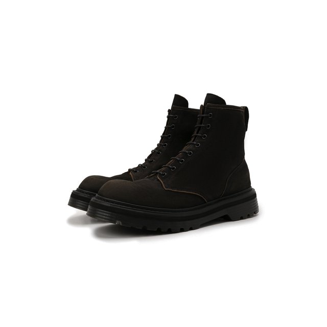 Замшевые ботинки Premiata 31543/N0NE BRASS, цвет коричневый, размер 42 31543/N0NE BRASS - фото 1