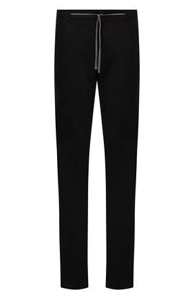 Мужские шерстяные брюки CANALI темно-коричневого цвета, арт. V1659/AR03474 | Фото 1 (Материал внешний: Шерсть; Случай: Повседневный; Стили: Кэжуэл; Длина (брюки, джинсы): Стандартные)