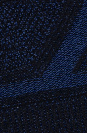 Мужская шапка из шерсти и шелка ZILLI SPORT темно-синего цвета, арт. MBW-B0508-PIZS1/ML01 | Фото 3 (Материал: Текстиль, Шерсть; Региональные ограничения белый список (Axapta Mercury): RU; Кросс-КТ: Трикотаж)