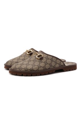 Мужские сабо GUCCI бежевого цвета по цене 45400 руб., арт. 655571/96G60 | Фото 1 Мужские сабо GUCCI бежевого цвета, арт. 655571/96G60 | Фото 1