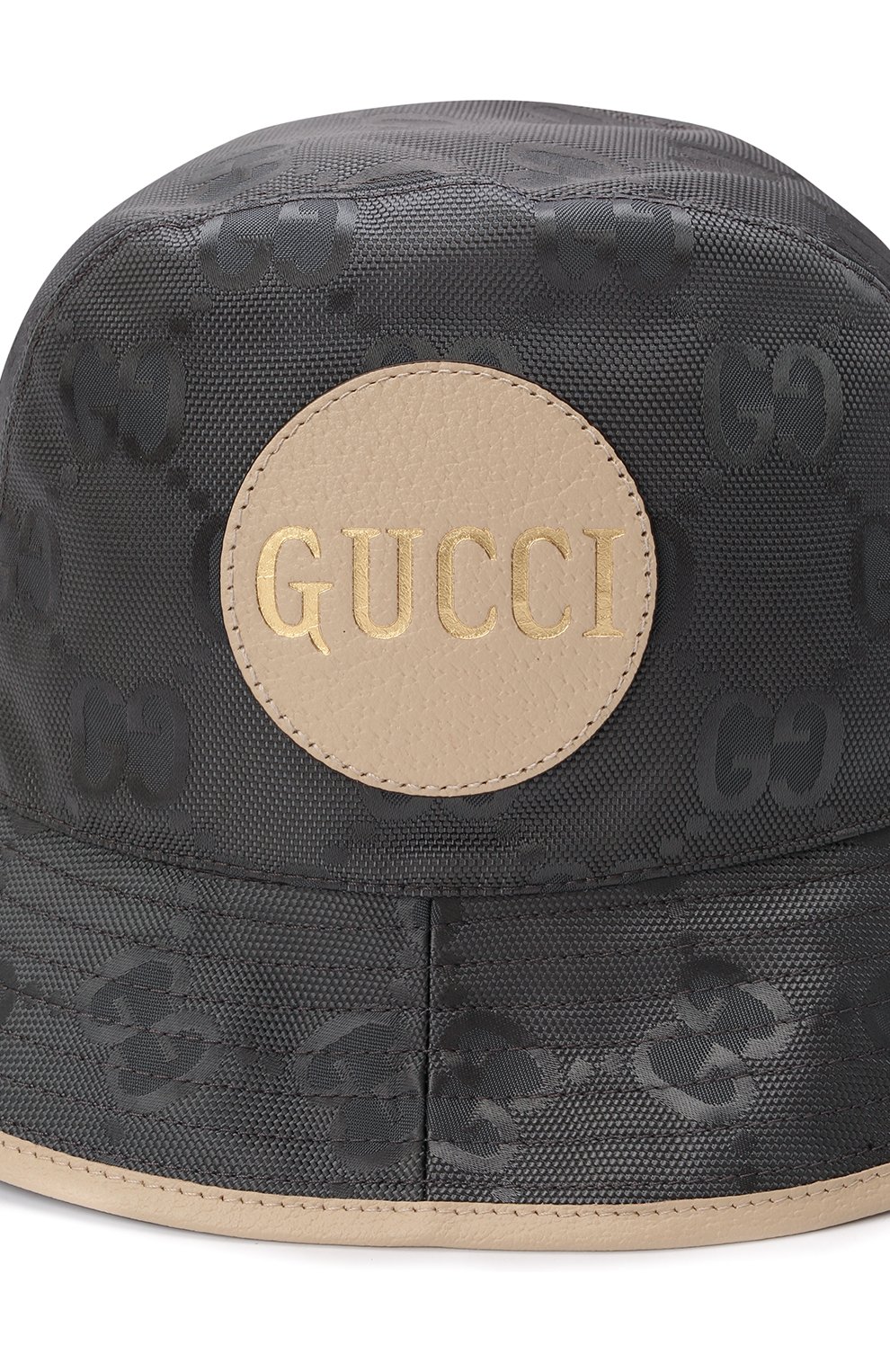 Мужская панама off the grid GUCCI серого цвета по цене 46000 руб., арт. 627115/4HK79 | Фото 4 Мужская панама off the grid GUCCI серого цвета, арт. 627115/4HK79 | Фото 4 (Материал: Текстиль, Синтетический материал)