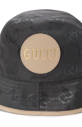 Мужская панама off the grid GUCCI серого цвета по цене 46000 руб., арт. 627115/4HK79 | Фото 4 Мужская панама off the grid GUCCI серого цвета, арт. 627115/4HK79 | Фото 4 (Материал: Текстиль, Синтетический материал)