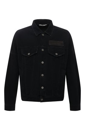 Мужская хлопковая куртка PALM ANGELS черного цвета по цене 59050 руб., арт. PMYE006F21DEN0011010 | Фото 1 Мужская хлопковая куртка PALM ANGELS черного цвета, арт. PMYE006F21DEN0011010 | Фото 1