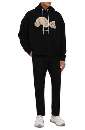 Мужской хлопковое худи PALM ANGELS черного цвета по цене 59050 руб., арт. PMBB058F21FLE0071060 | Фото 2 Мужской хлопковое худи PALM ANGELS черного цвета, арт. PMBB058F21FLE0071060 | Фото 2