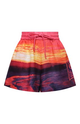 Женские льняные шорты ZIMMERMANN розового цвета по цене 29950 руб., арт. 1547ASHE | Фото 1 Женские льняные шорты ZIMMERMANN розового цвета, арт. 1547ASHE | Фото 1 (Длина Ж (юбки, платья, шорты): Мини; Материал внешний: Лен; Женское Кросс-КТ: Шорты-одежда; Стили: Спорт-шик)